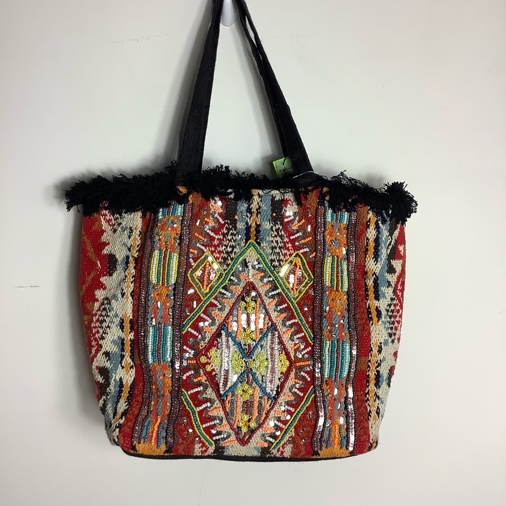 Sam Edelman Embroidered Tote bag - Picture 2 of 5